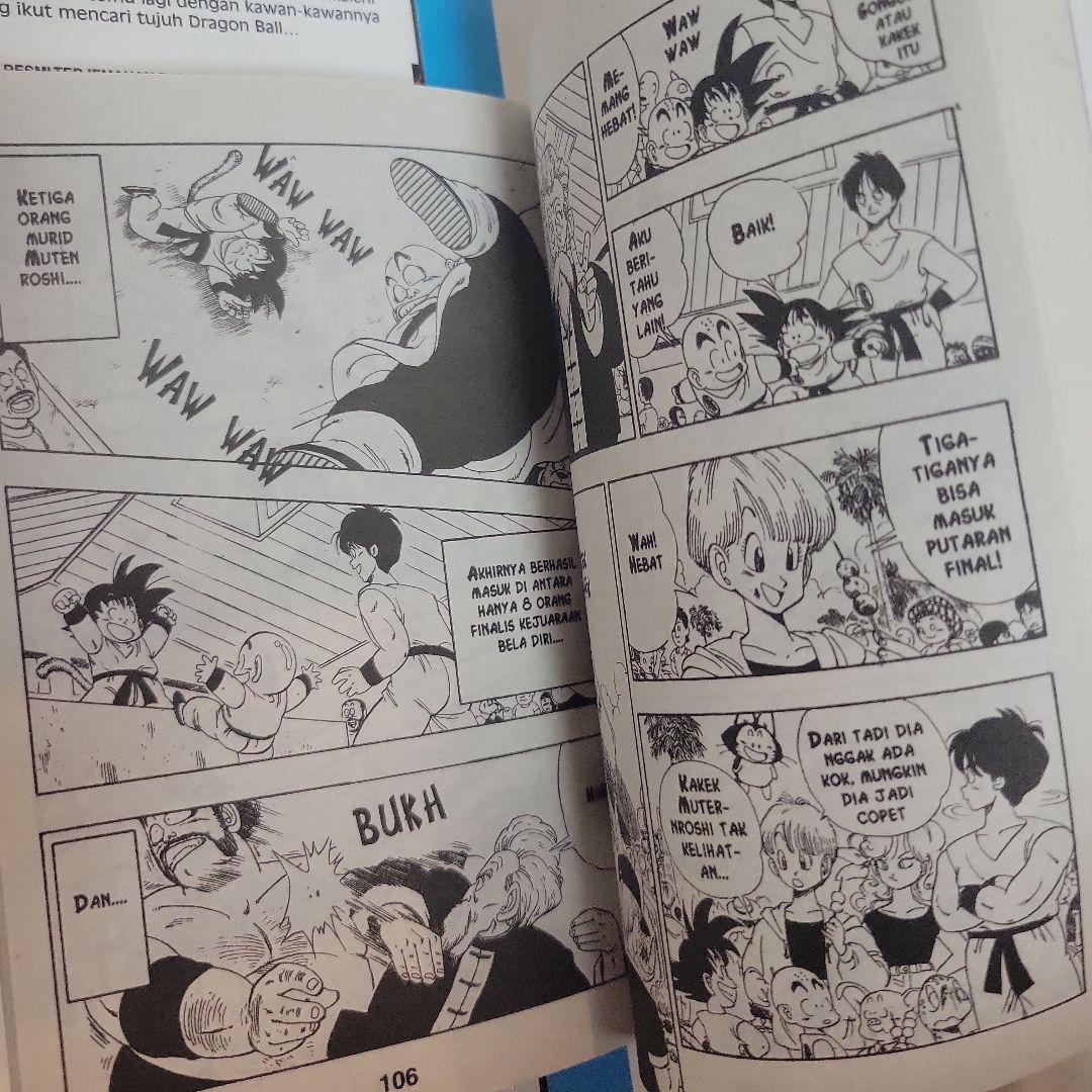 ドラゴンボールインドネシア語10巻　インドネシア語 INDONESIA 鳥山明