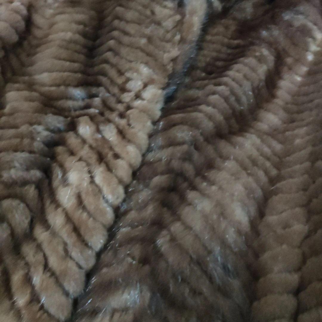 3 超美品　エンバ　EMBA 毛皮　ファーコート　ダークミンク