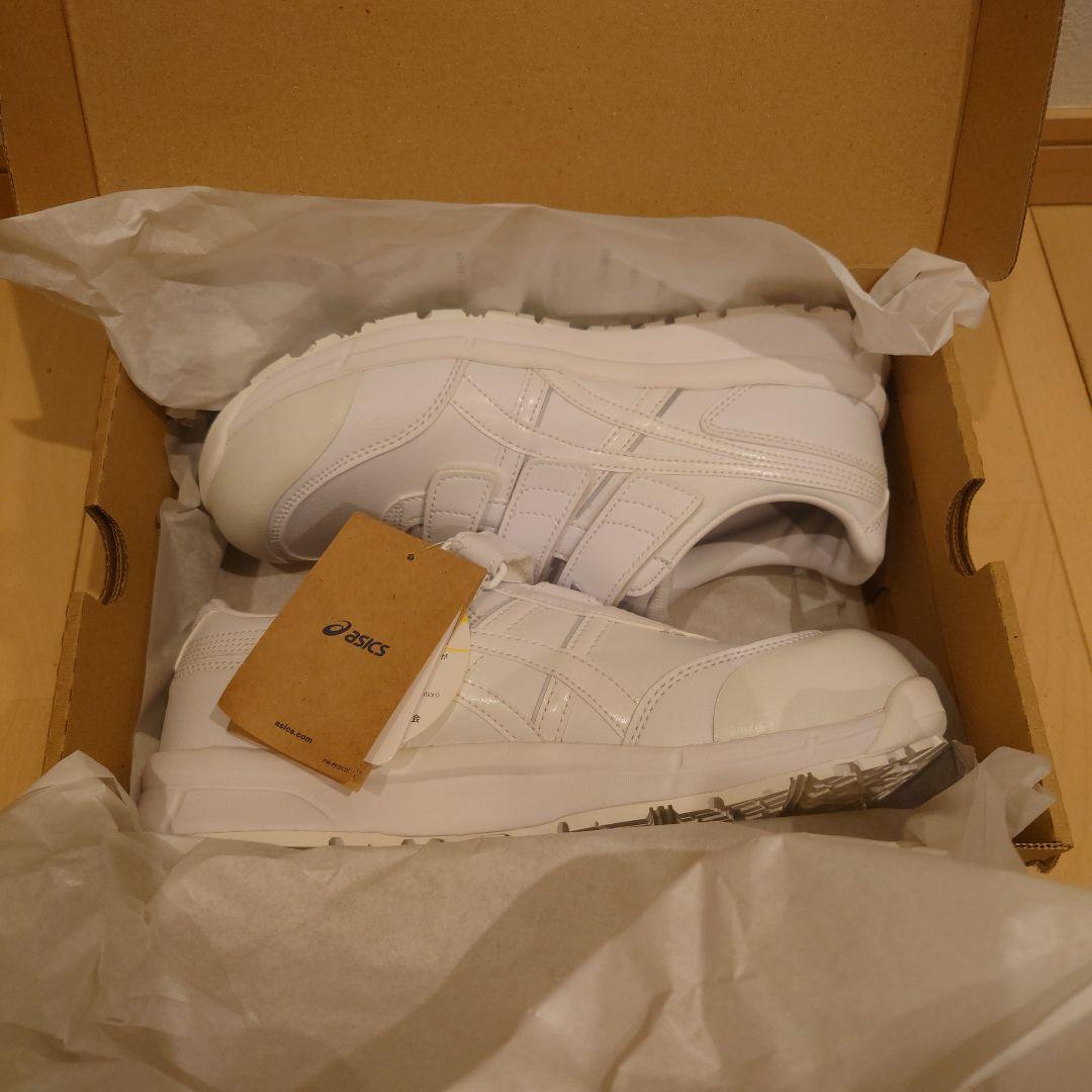 asics ホワイト 安全靴　26cm