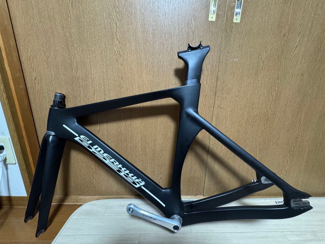 メカニコ JTR-2　ピストフレーム（BB、クランク、サドル付き）