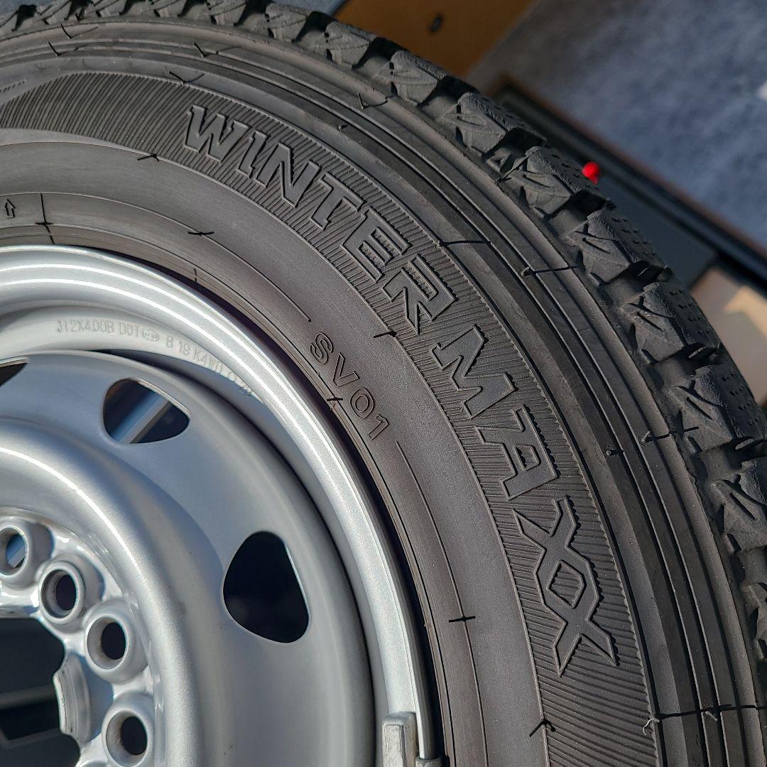 軽バン・軽トラ用 スタッドレス 145/80R12 2023年製造