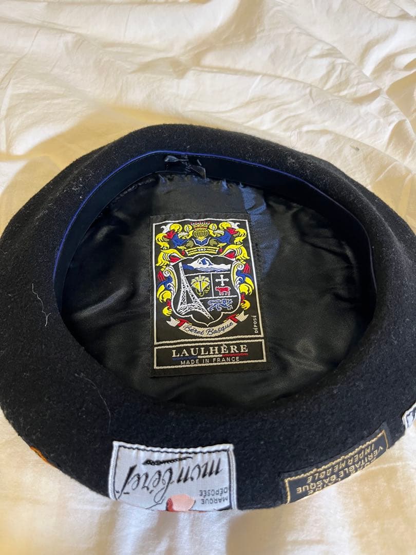 LAULHERE ロレール ERIDAN エリダン ウール100%ベレー帽箱付き