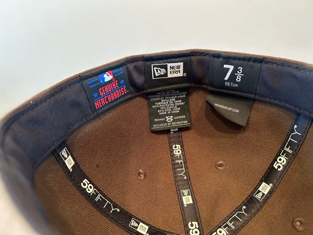 新品未使用　New Era 7 3/8 ビーブロ　stabridge