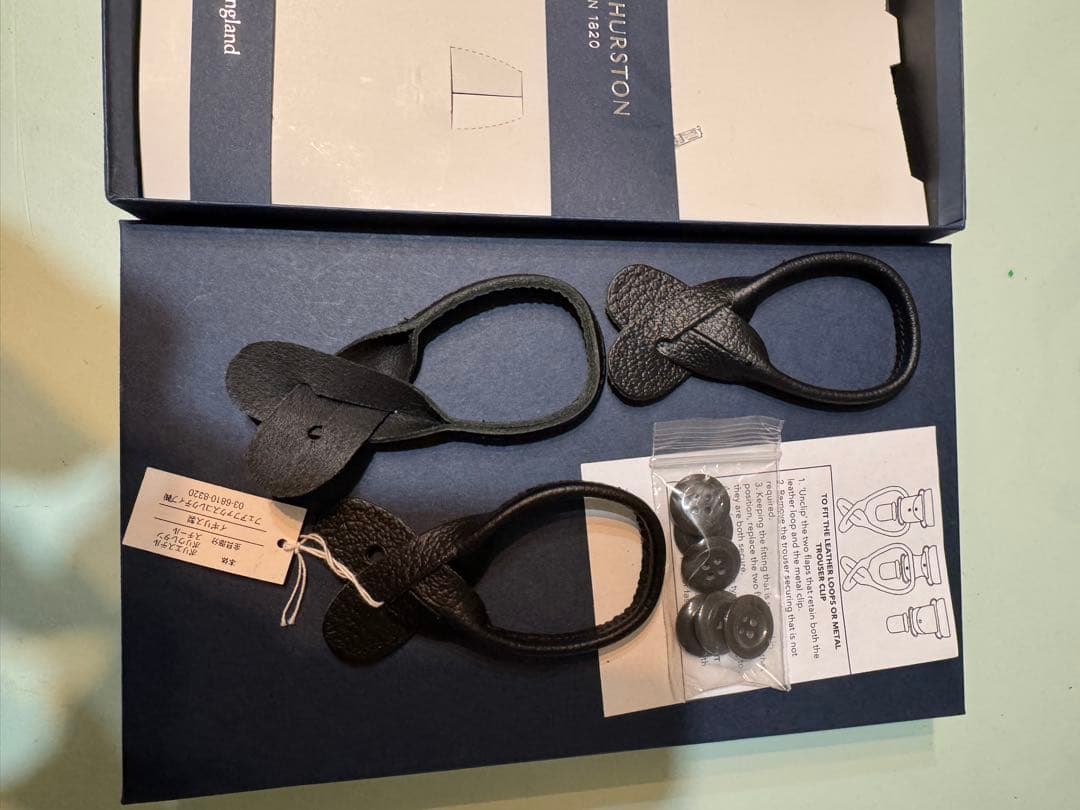 アルバートサーストン　 THURSTON サスペンダー