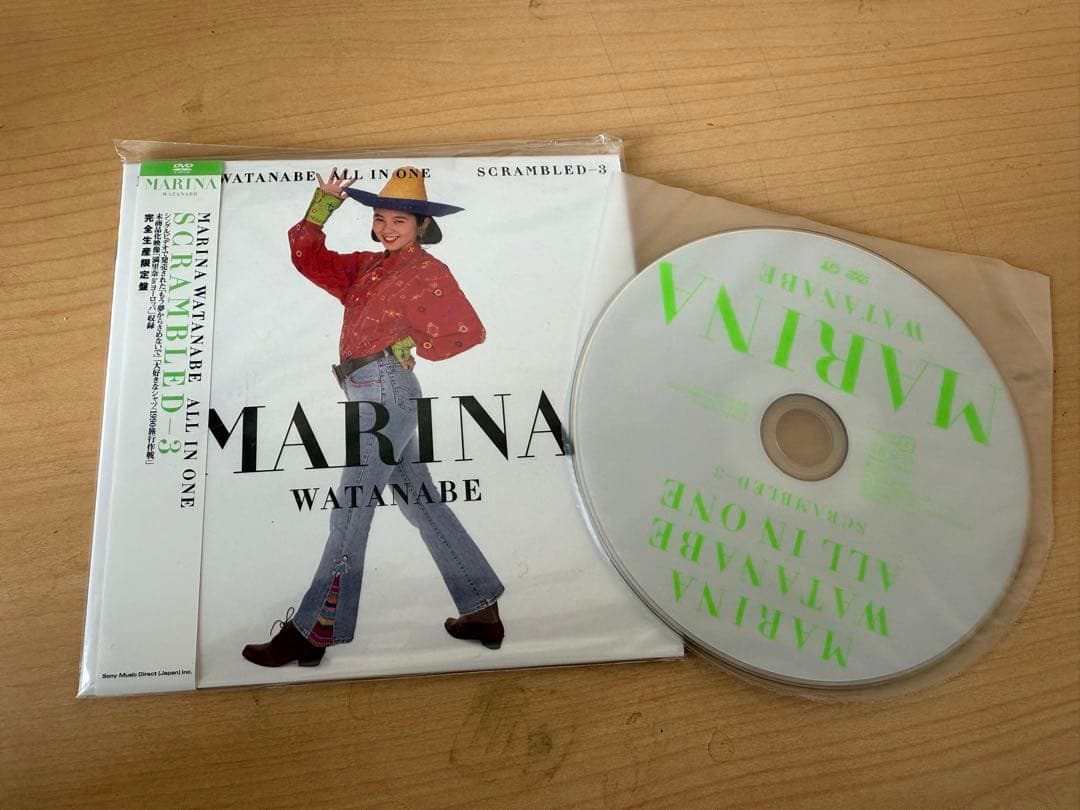 渡辺満里奈　MARINA WATANABE ALL IN ONE(4DVD付)