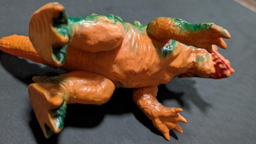 三浦トーイ トリケラン パチ怪獣 ソフビ 昭和レトロ