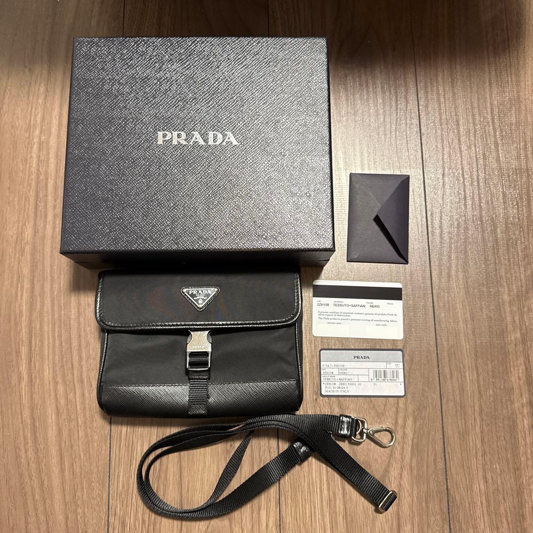 PRADA プラダ ショルダーバッグ フォンケース ナイロン 2ZH108