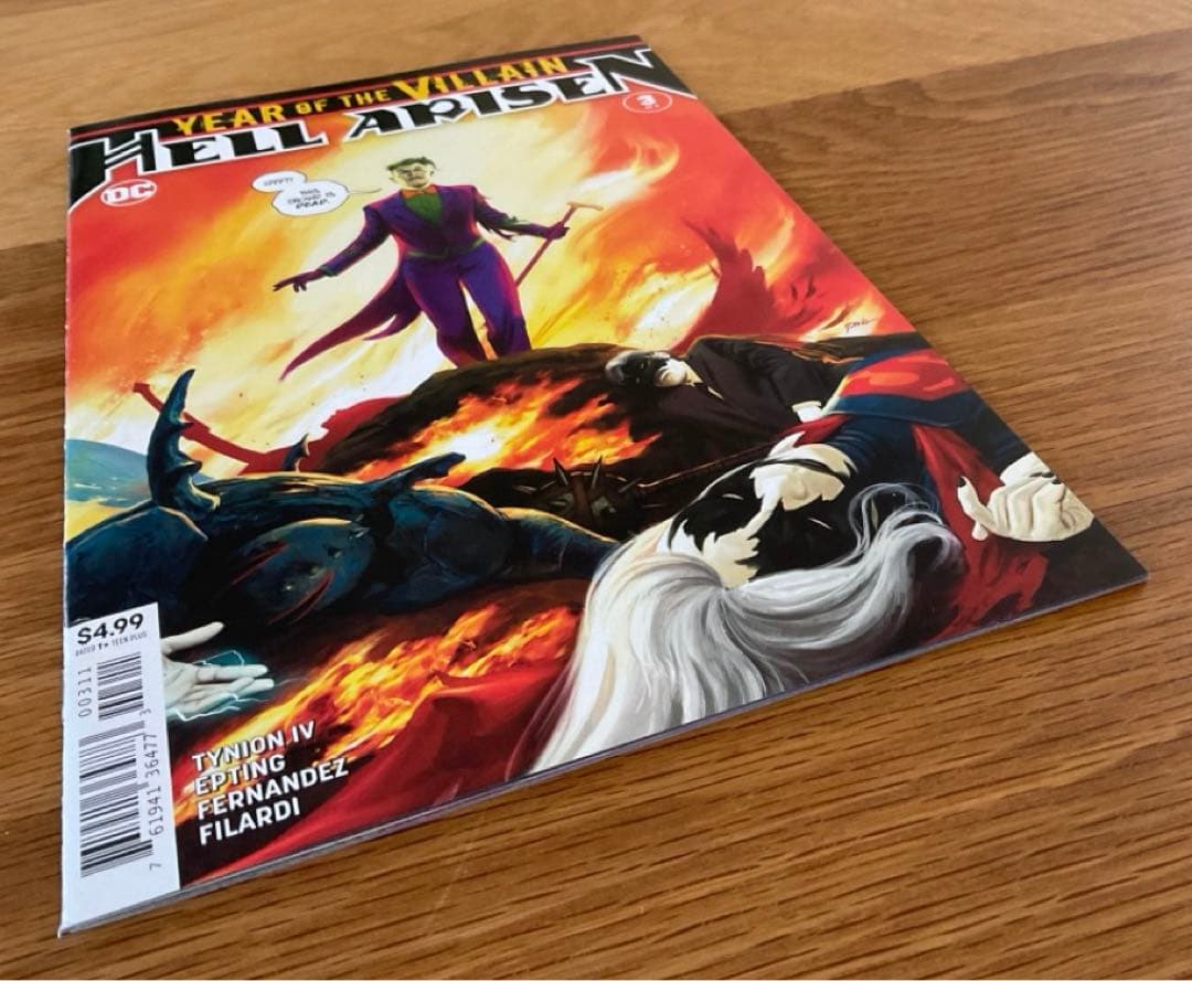 再値下げ❗️Hell Arisen パンチライン初登場 アメコミリーフ 4冊