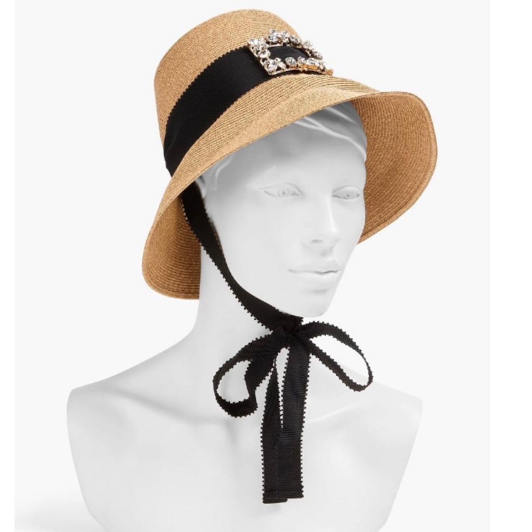 本日限定値下げ！新品未使用！ROGER VIVIER ラフィア ハット