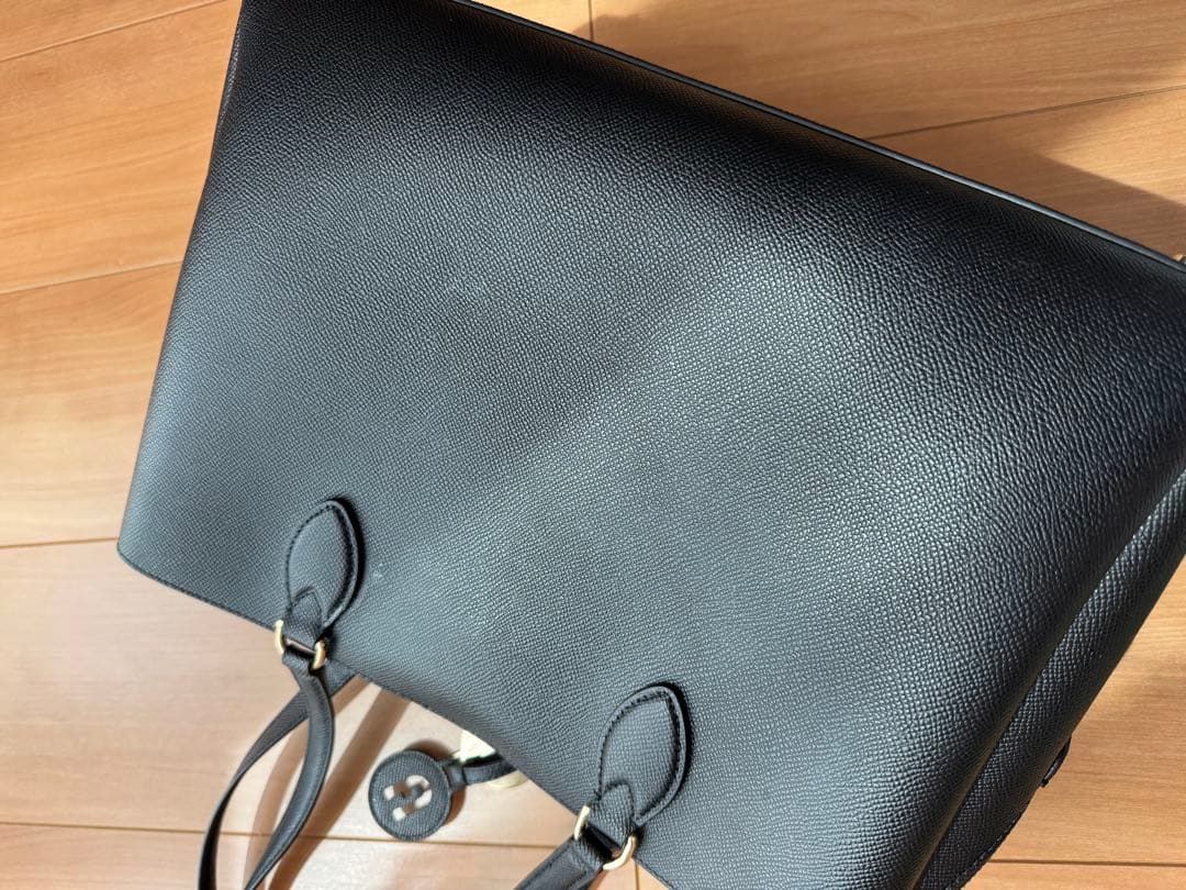 2023年 A4サイズ　フルラ トートバッグ ミネルヴァ ブラック 黒