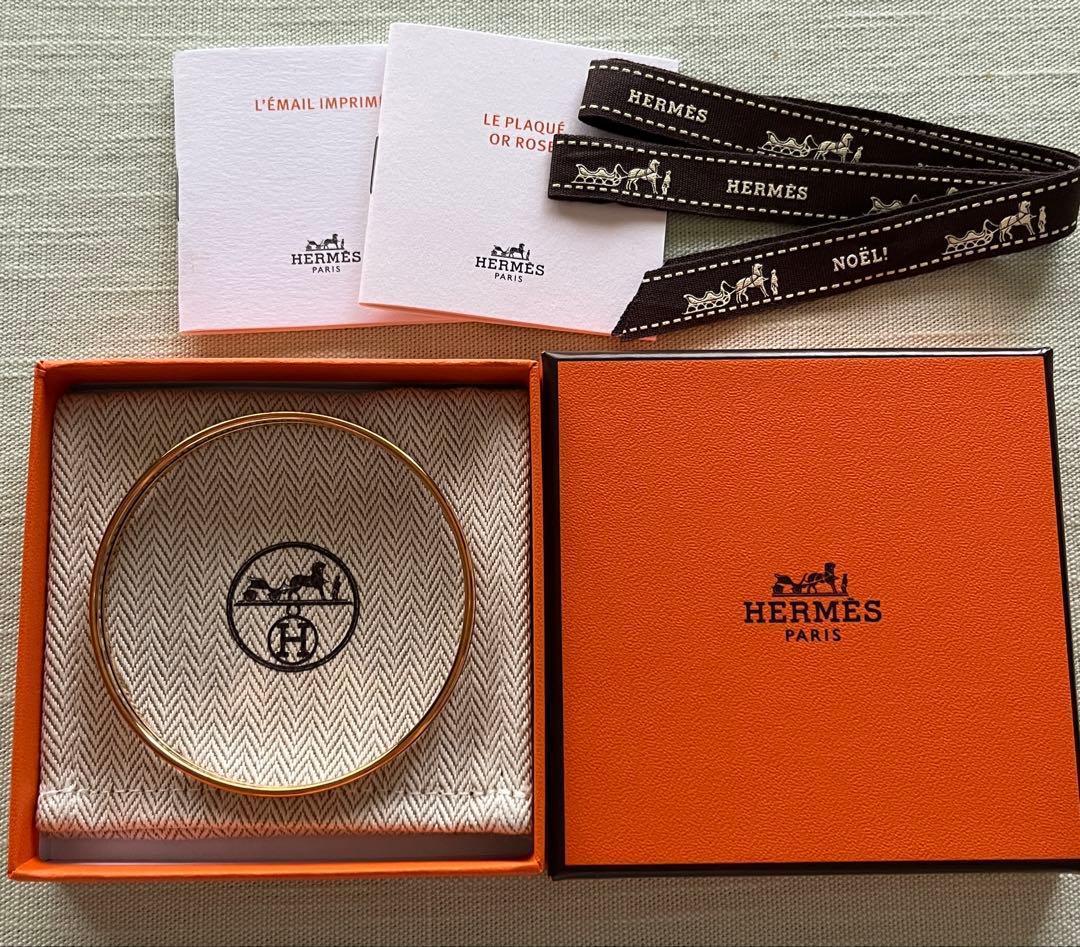 おいもろさんです　エルメス　ユニ　クレーム　ピンクゴールド　70