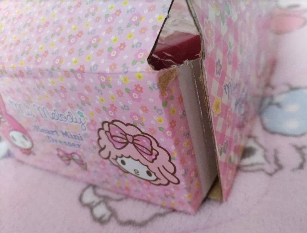 平成レトロ♡マイメロディ♡フォトフレーム ハートミニドレッサー