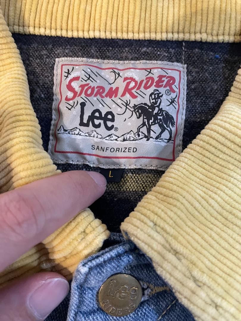 Lee Storm Rider Lサイズ デニムジャケット