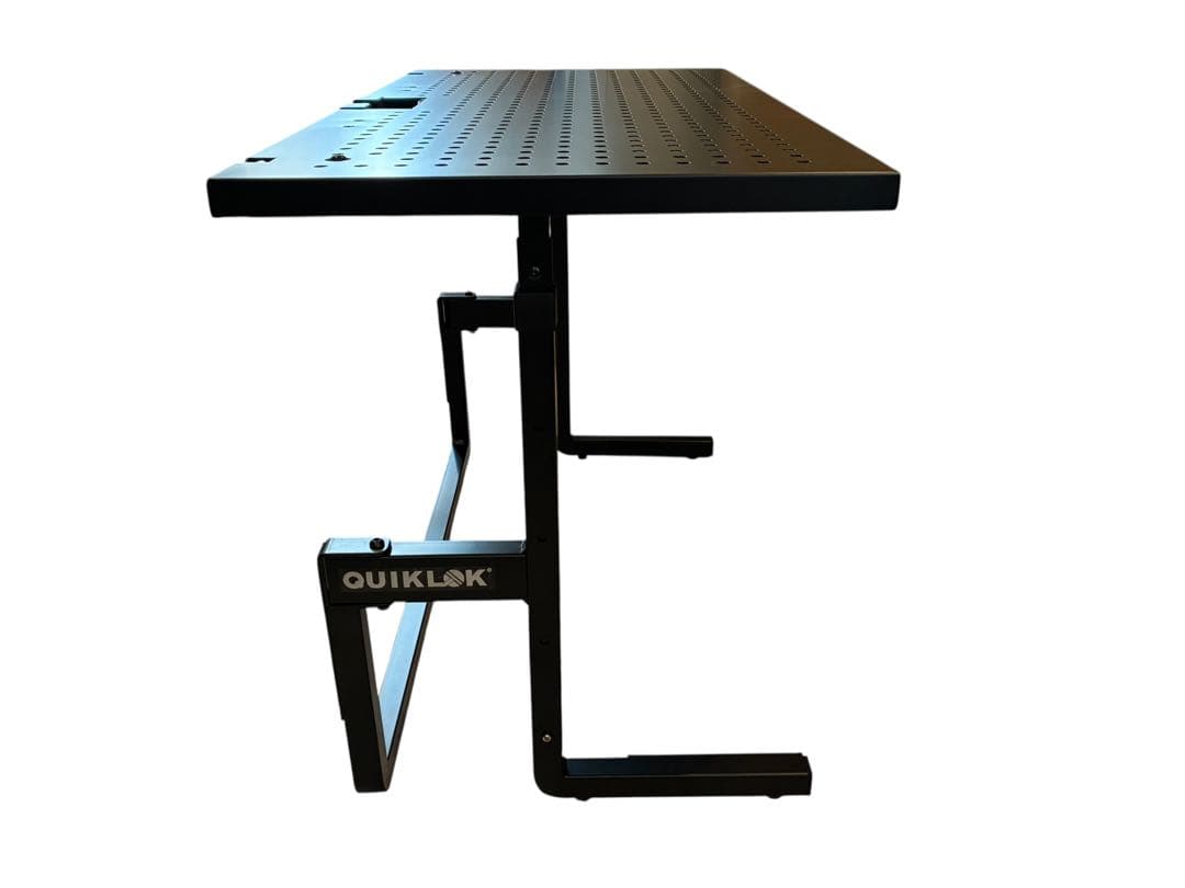 QUIKLOK クイックロック DJ233 折りたたみ式DJスタンド ブラック