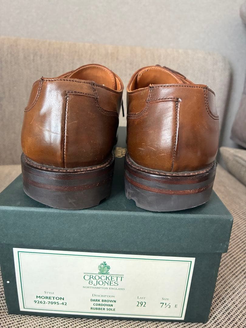 Crockett＆Jones MORETON ウイスキーコードバン