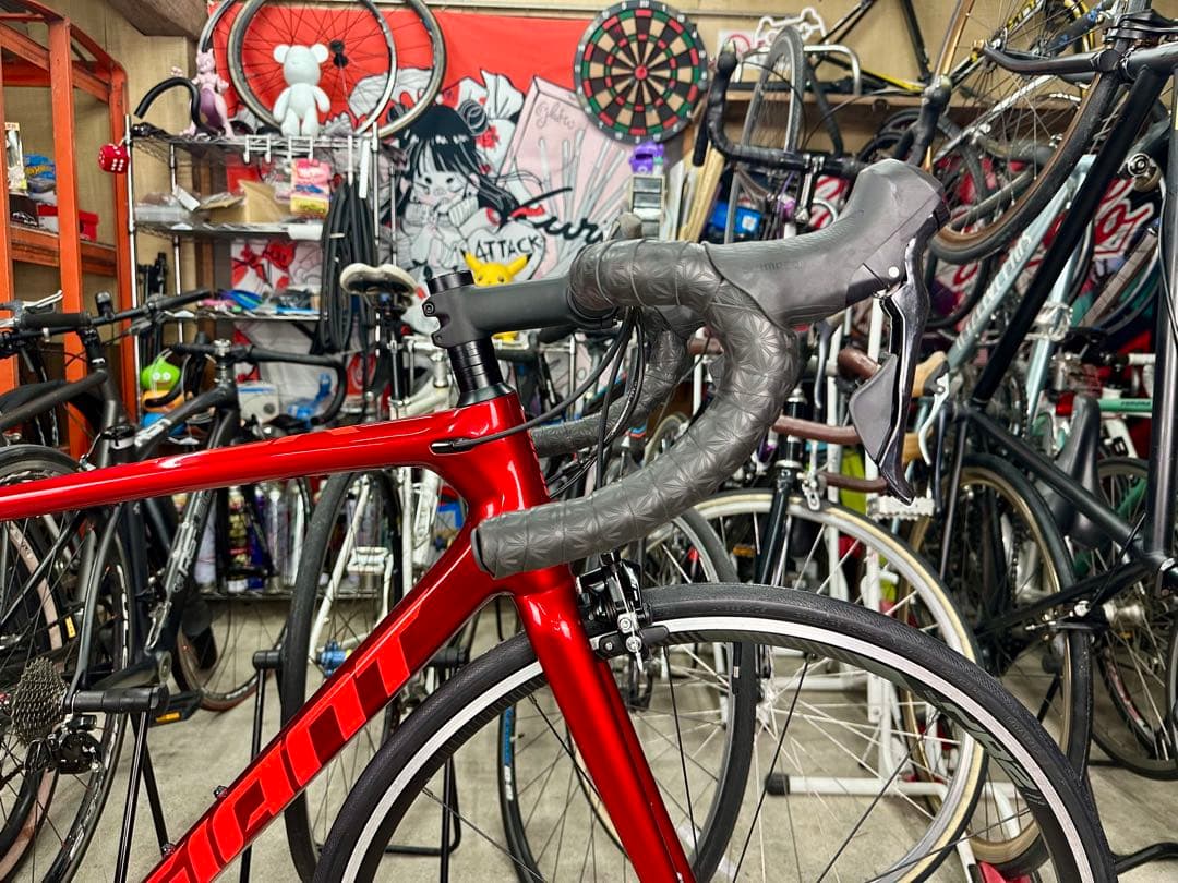 GIANT TCR ADVANCED 2 KOM基本分解発送送料無料！