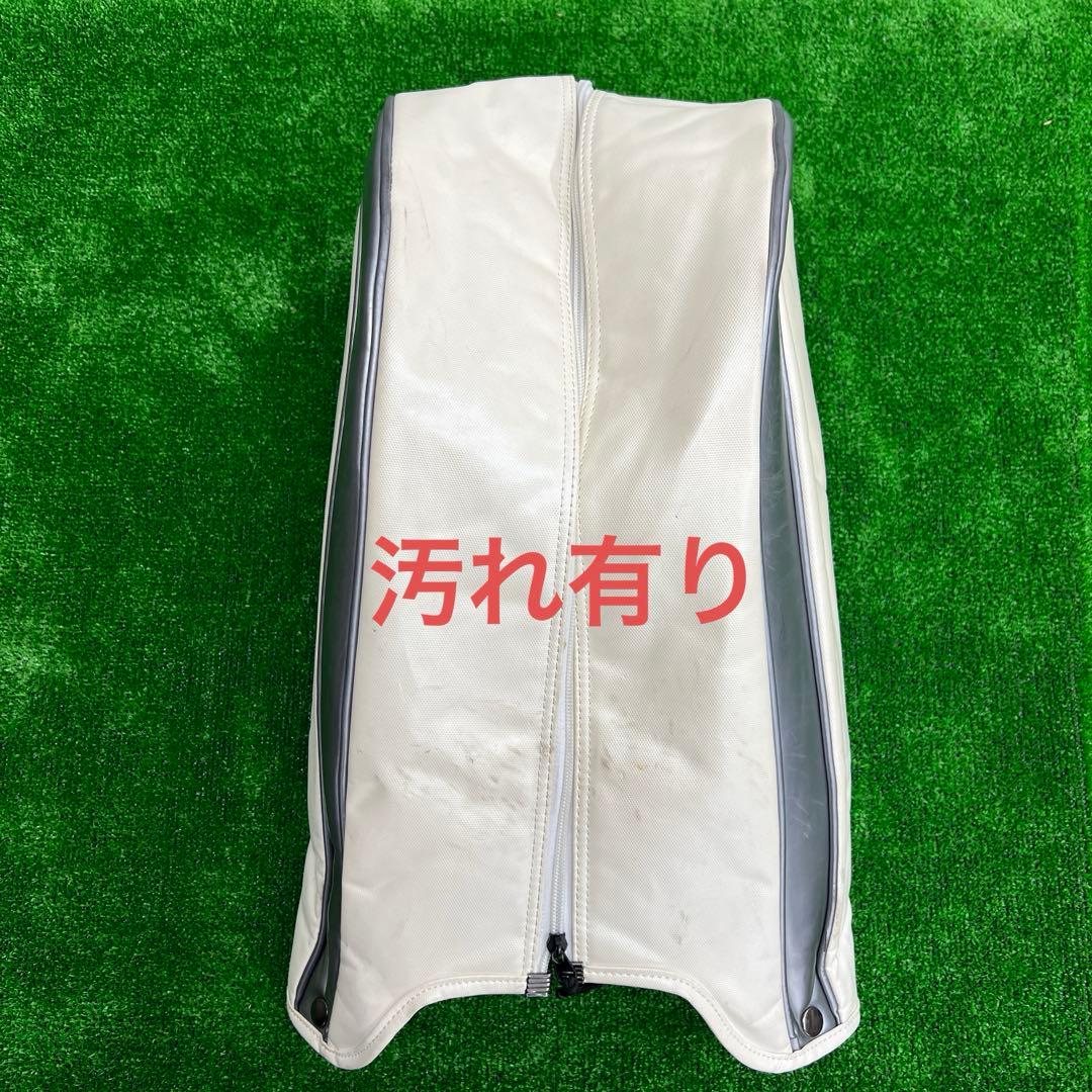 PRGR プロギア　ゴルフバッグ　キャディバッグ　9インチ　ホワイト　メンズ