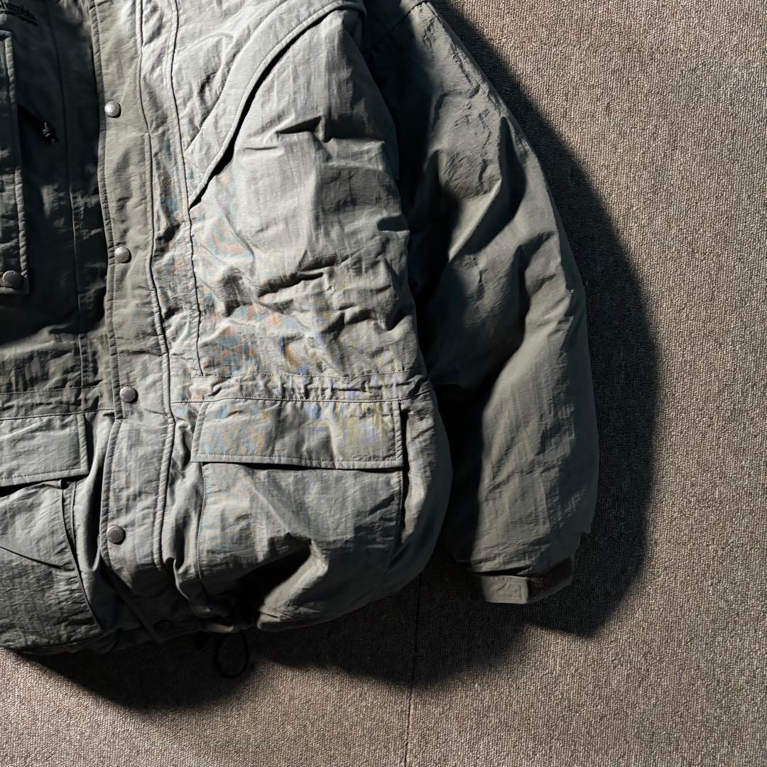 Columbia00s ダウンジャケット モンスター ダブルジップ ドローコード