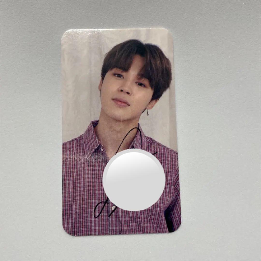 BTS 直筆サイン FC継続 2017 WINGS TOUR ガラポン ジミン