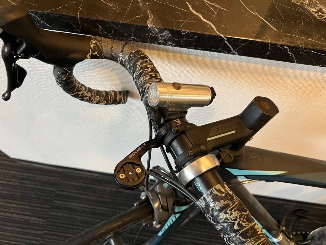 【軽量カーボン室内保管】SCOTT CR1 ロードバイク 美品カスタム多数