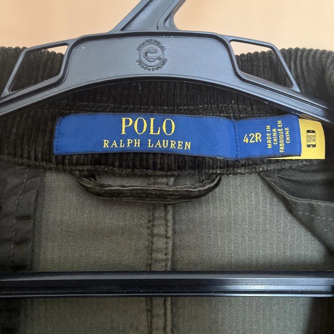 ポロラルフローレン　ダークグリーン コーデュロイ ジャケット