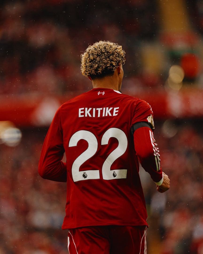 リバプール 25/26 ユニフォーム ホーム 長袖 正規品 エキティケ