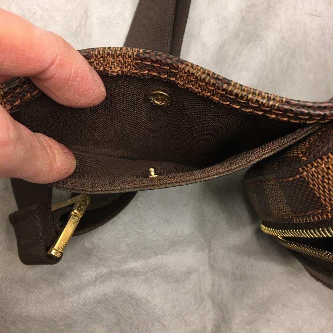 ルイヴィトン　ダミエ　ジェロニモス　ボディバッグ　ウエストポーチ