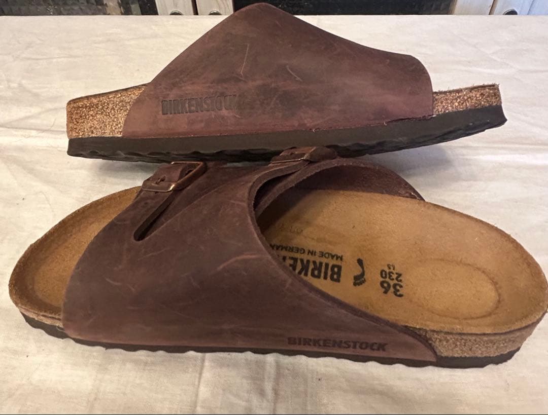 BIRKENSTOCK チューリッヒ　36 ビルケンシュトック　オイルドレザー