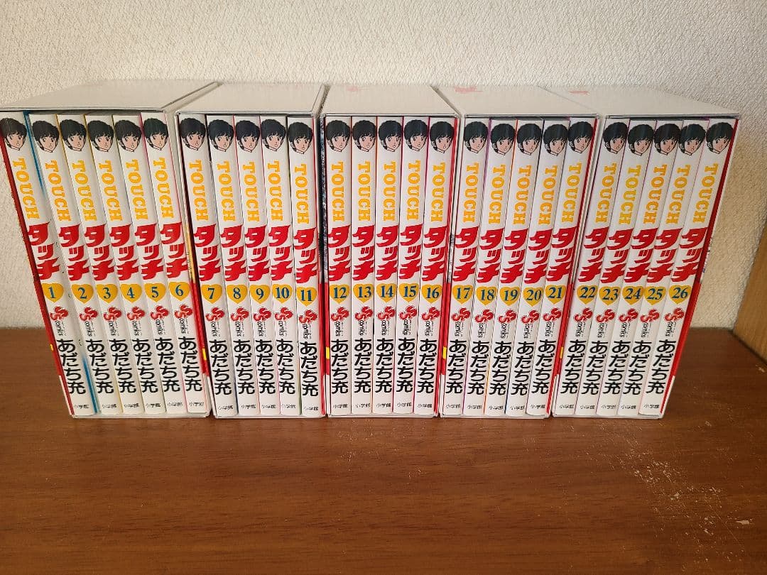 タッチ完全復刻版BOX1～5セット 全特典付き 超美品です！