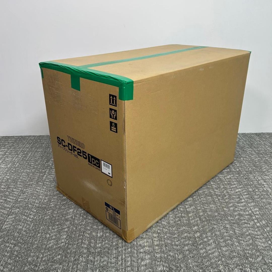 【定価約30万円】【－40℃】ツインバード 低温冷凍冷蔵庫 SC-DF25