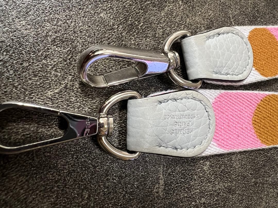 エルメス　バンドリエール　ブルーペール