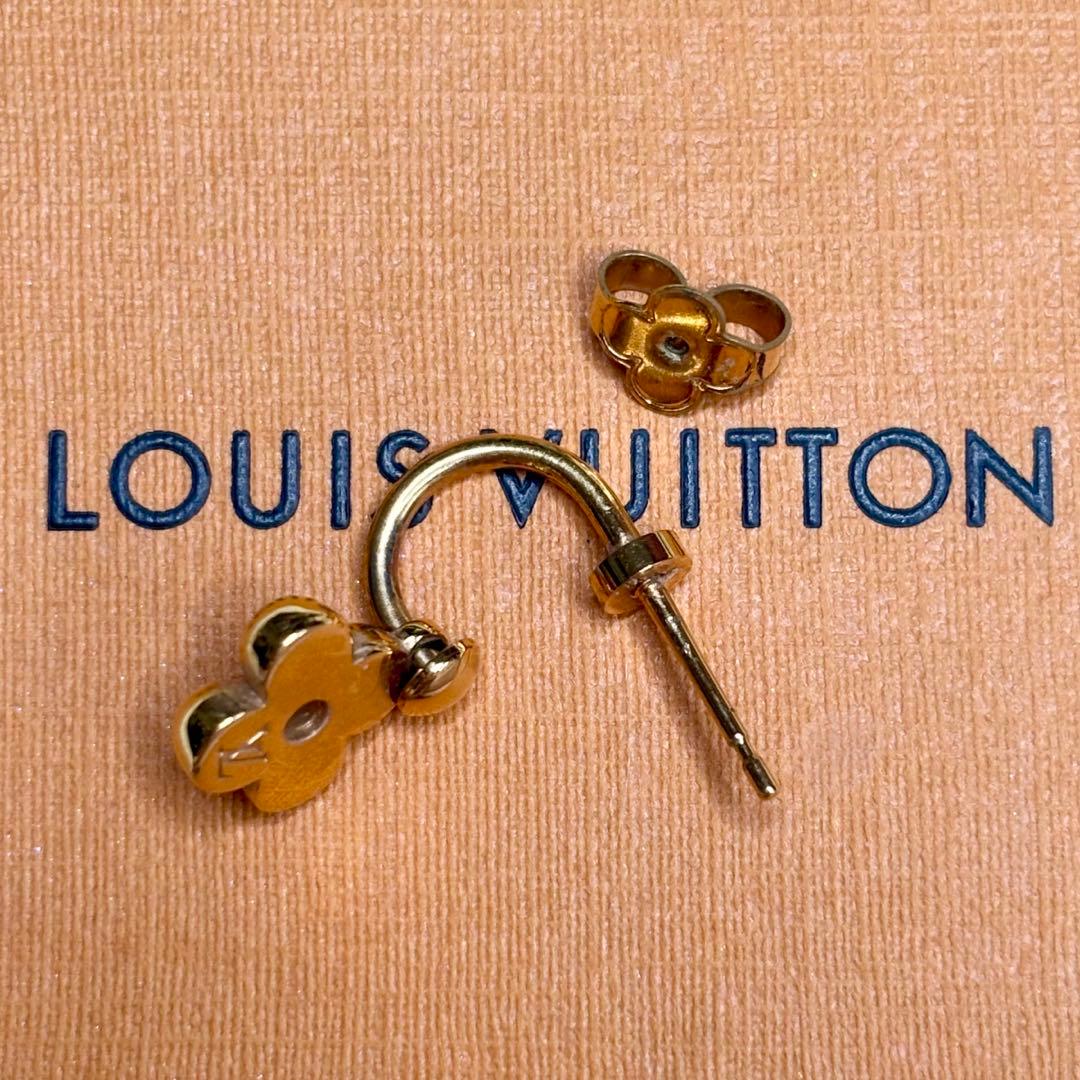 【専用】ルイヴィトン 片耳ピアス ブックルドレイユ フラワー ゴールド