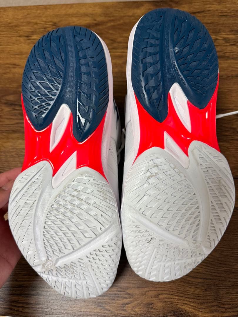 ASICS バレーボールシューズ ホワイト/ネイビースカイエリートFF3