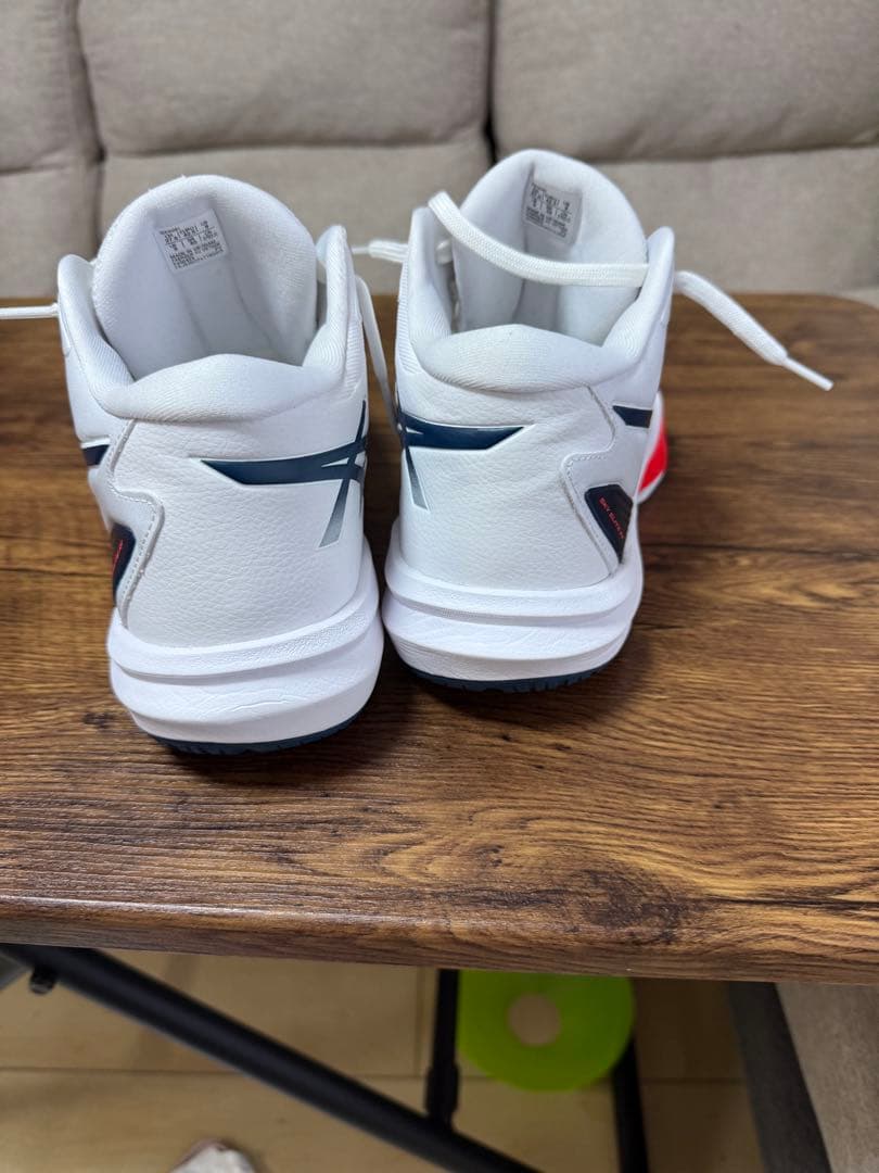 ASICS バレーボールシューズ ホワイト/ネイビースカイエリートFF3