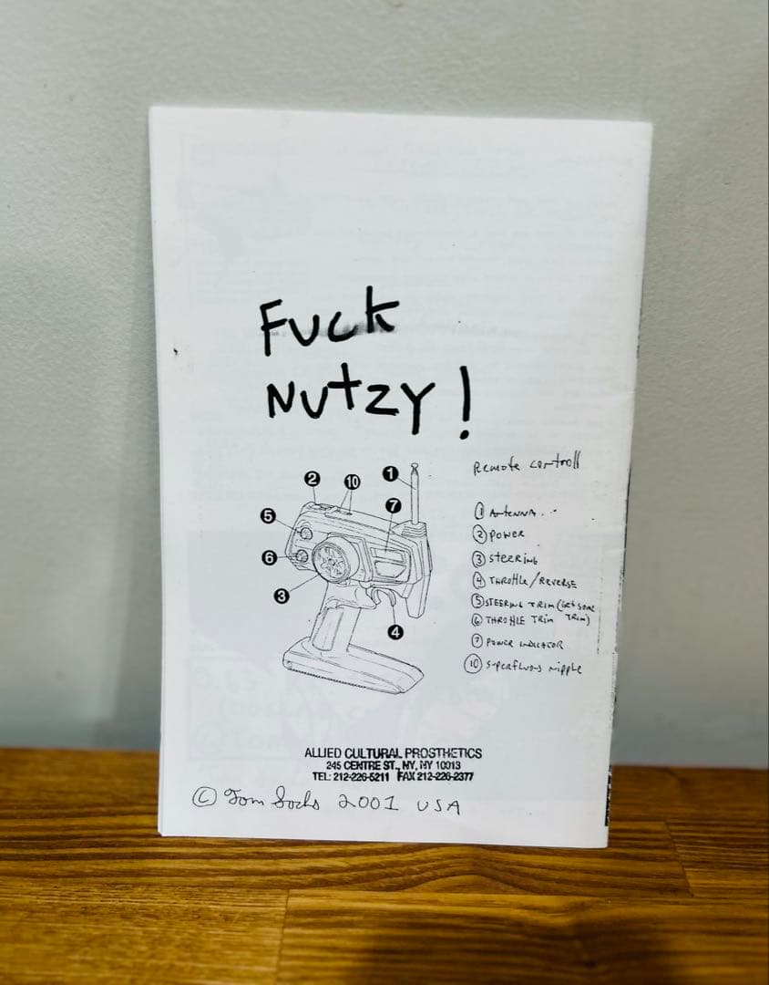 アート・デザイン・音楽 NUTSY'S  ROAD TEST by Tom Sachs