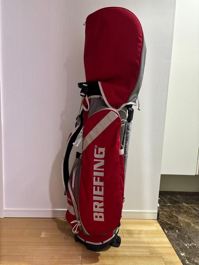 【美品】BRIEFING GOLF 【ゴルフ5コラボ限定】 キャディバック
