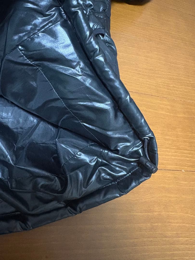 ikka イッカ ダウンジャケット M ファー 光沢 y2k お兄系 ギャル男