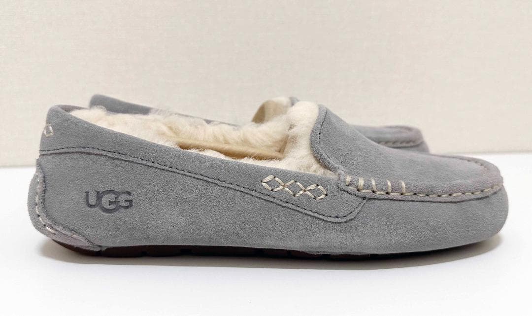 新品 25cm ★ UGG アグ ANSLEY アンスレー グレー モカシン