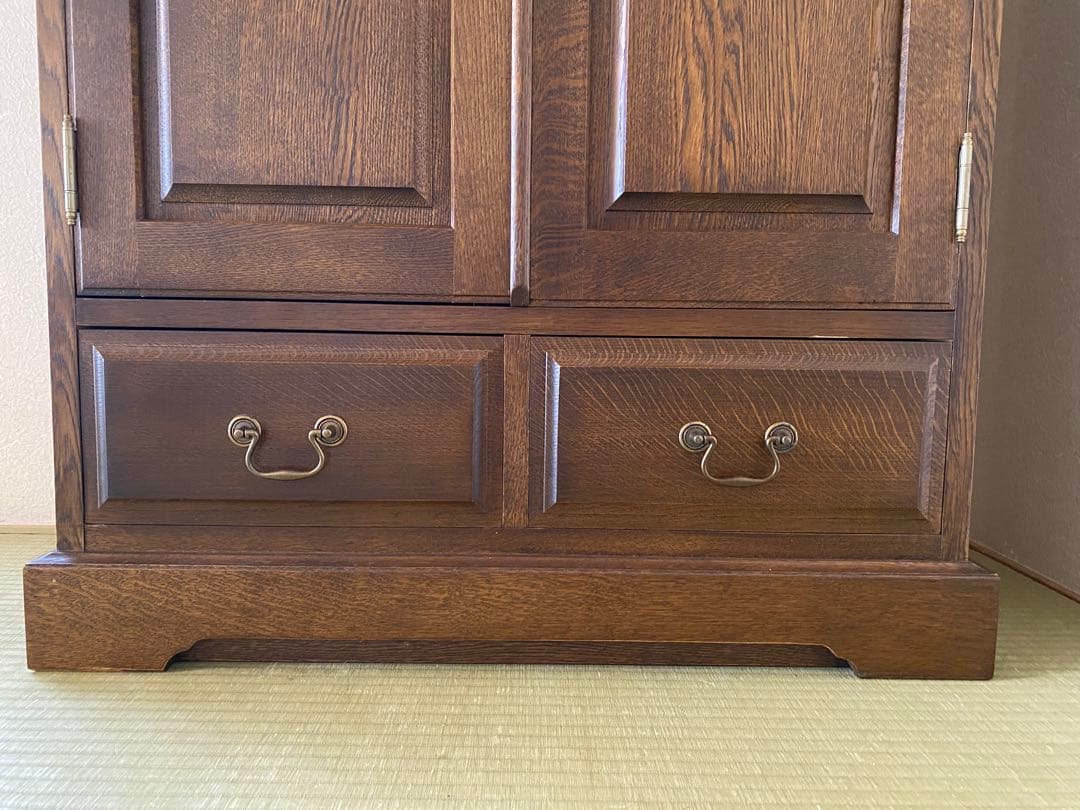 葉山ガーデン　書棚　キャビネット　葉山家具　クラシック