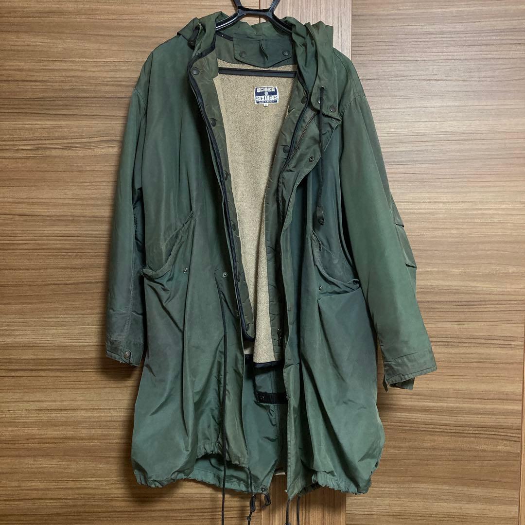 Science London@SHIPS モッズコート Sサイズ オリーブ色