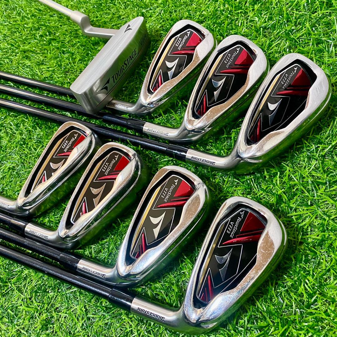 ブリヂストン ツアーステージ V773 ゴルフセット 13本 右 R メンズ