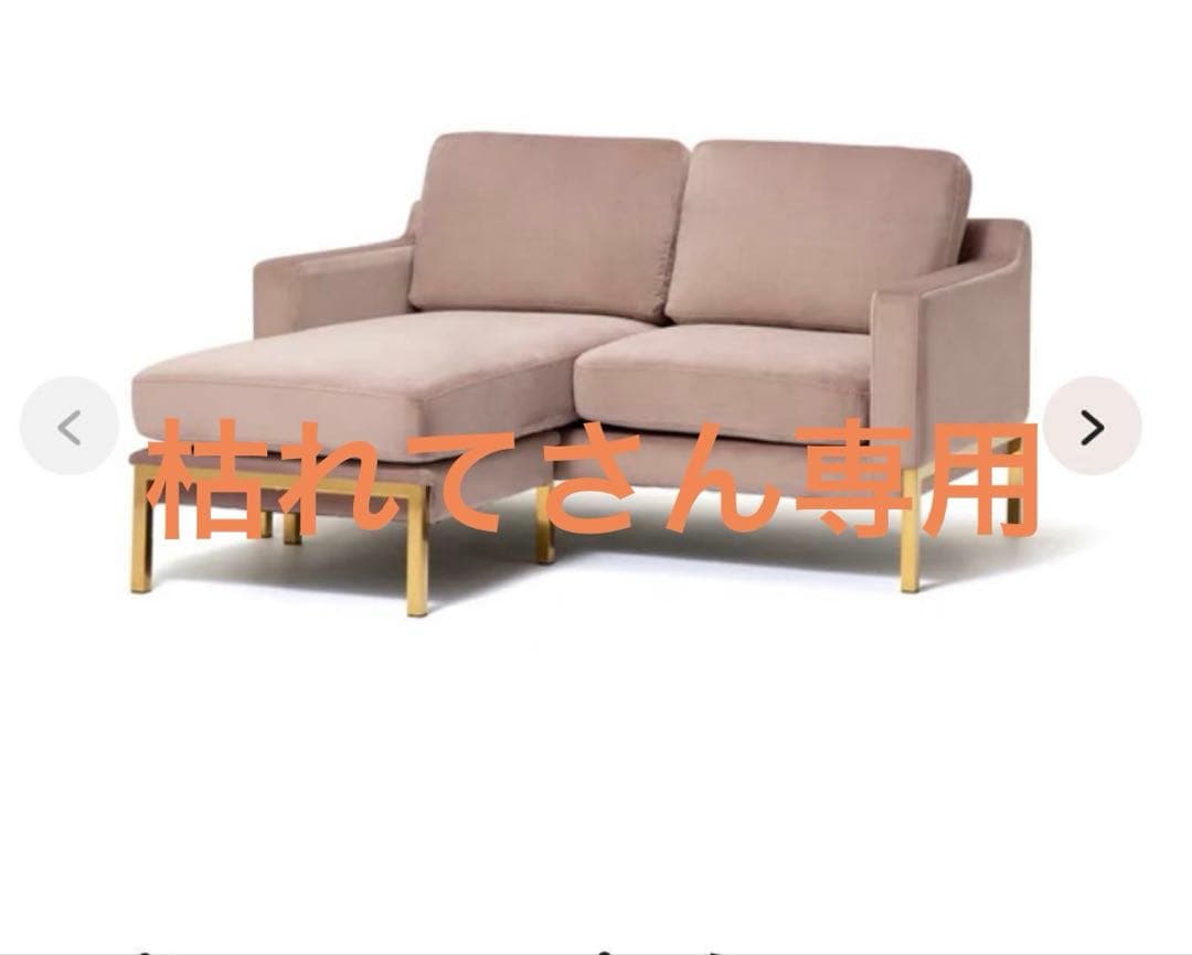 【枯れてさん専用】Francfranc スプランソファ ピンク