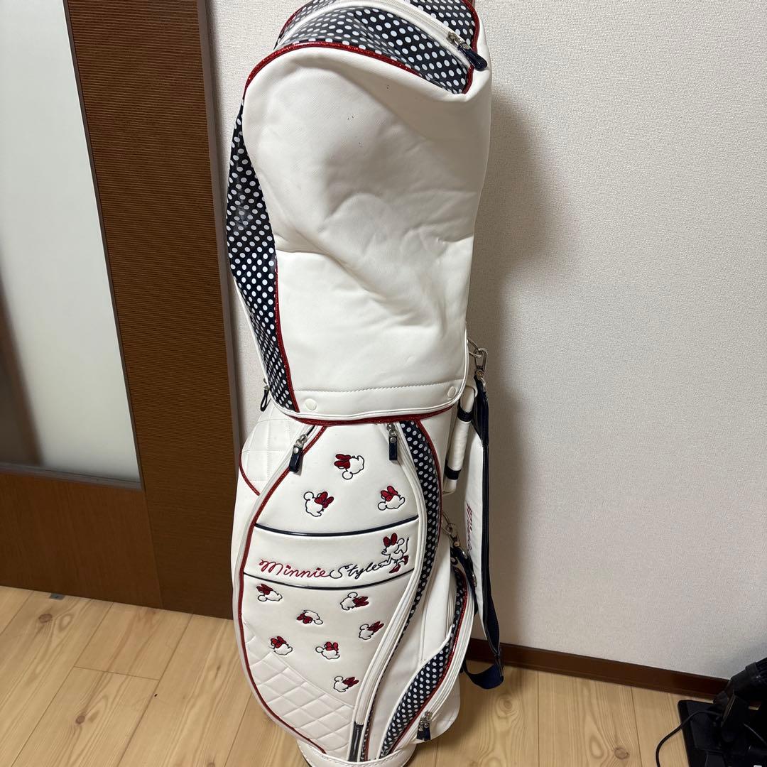 ディズニー　ミニースタイル ゴルフキャディバッグ