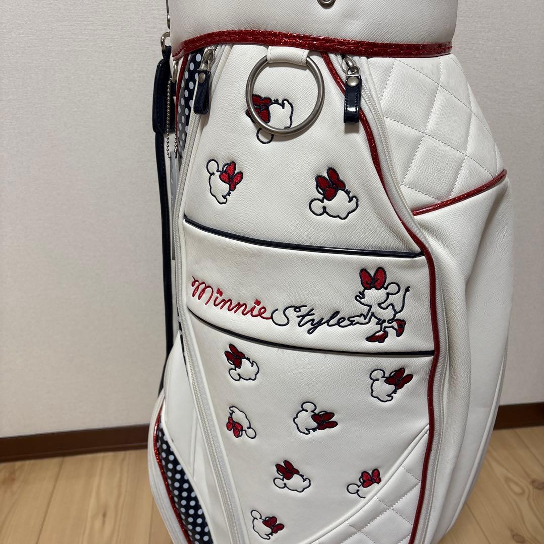 ディズニー　ミニースタイル ゴルフキャディバッグ