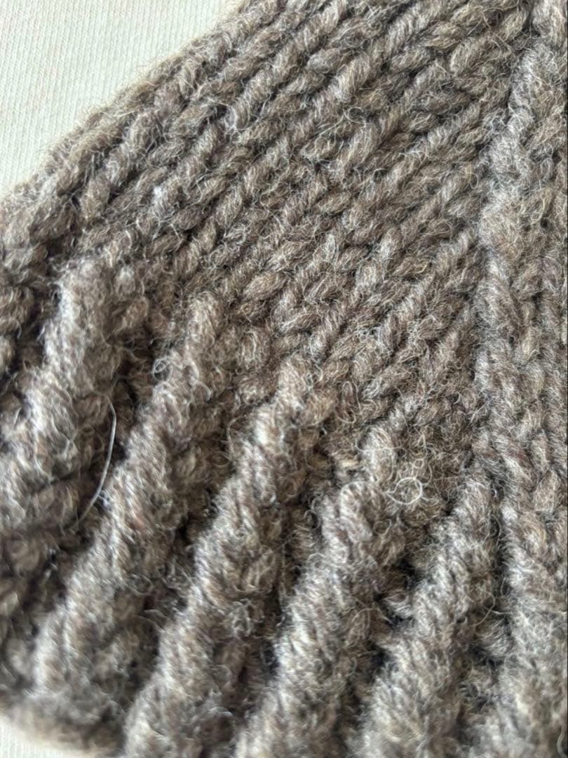 最終価格 yourwear ユアウェア ロービングウールニットキャップ ニット帽