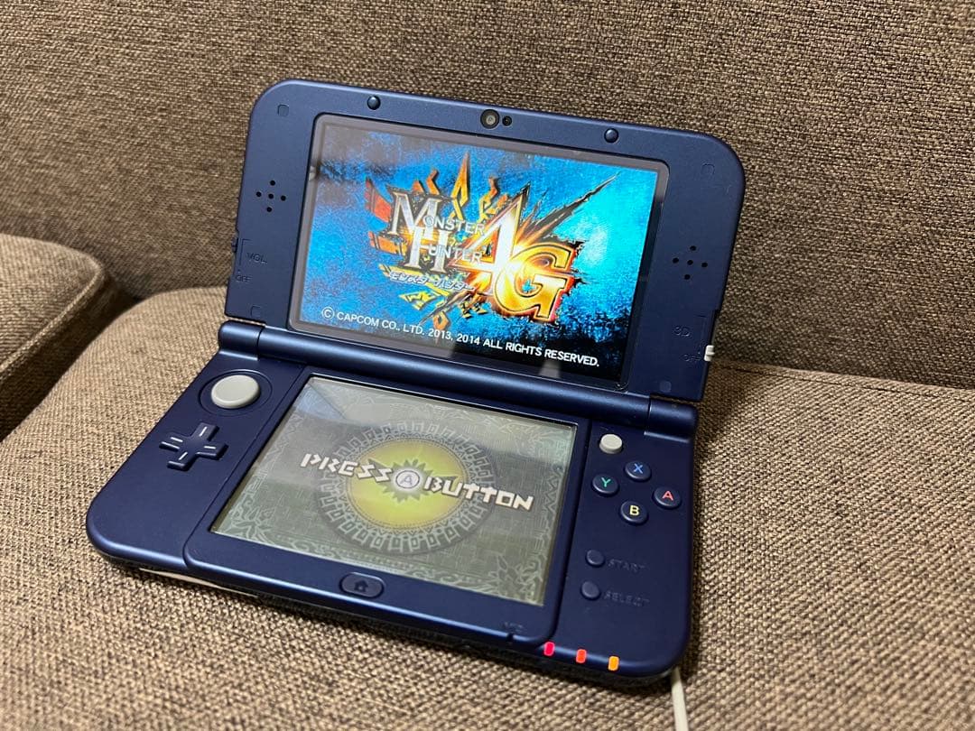 New ニンテンドー3DS LL モンスターハンター4G Newハンターパック
