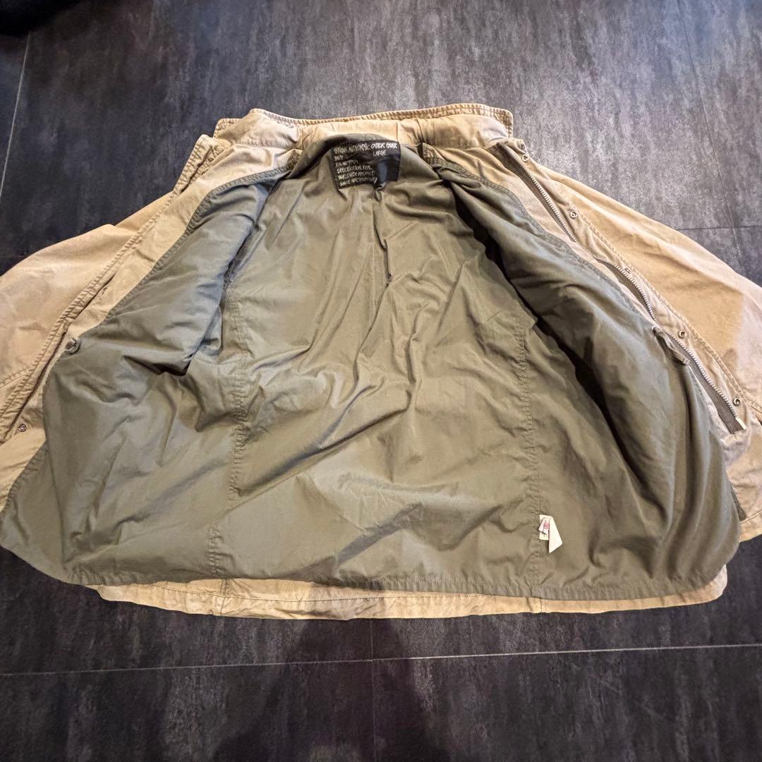 ジャケット・アウター 00s old Stussy M-65 field jacket beige L