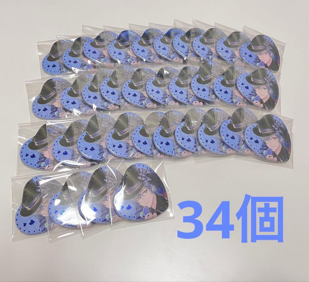 ミラン・ケストレル ハート缶バッジ