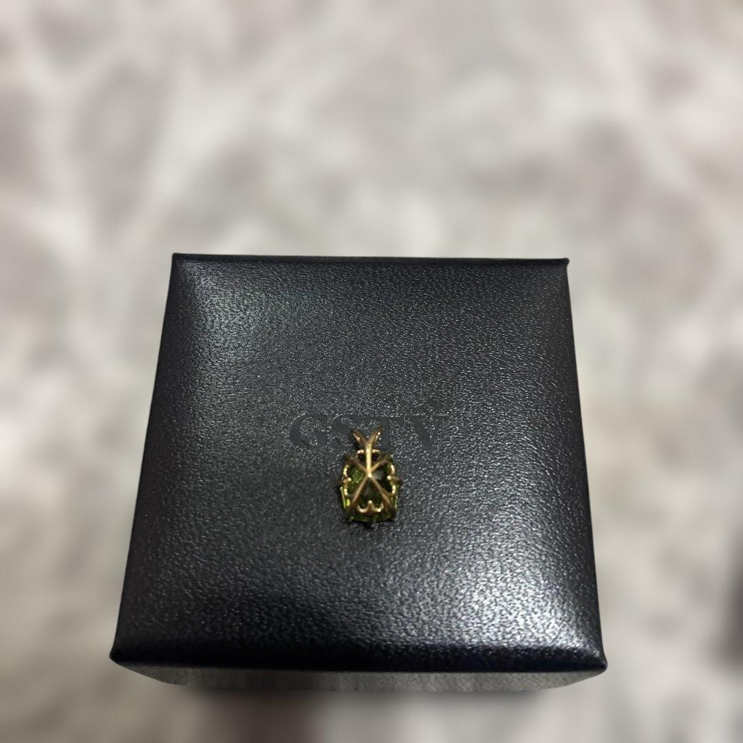 完売　お得！GSTV 18K ペリドットペンダントトップ