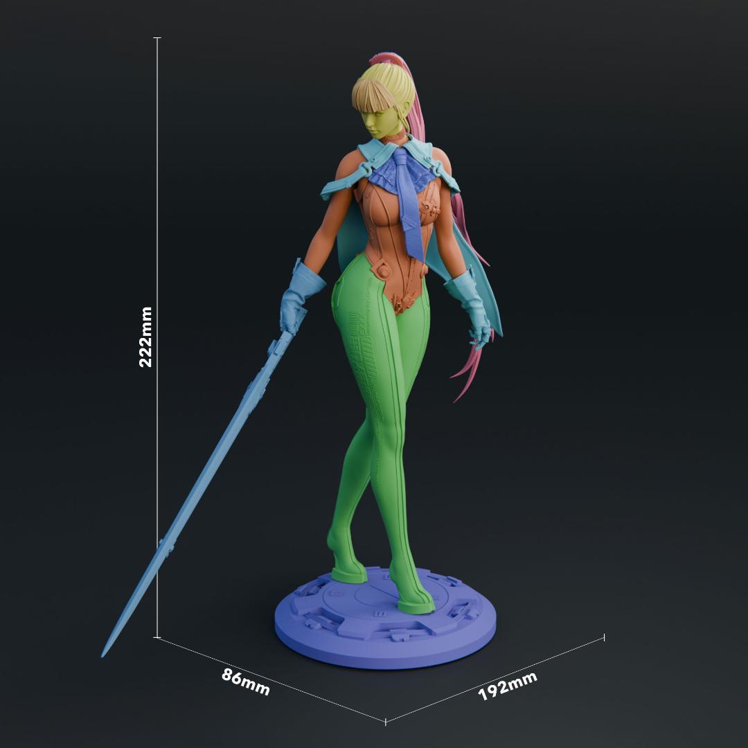 イブ 1/8 ステラーブレイド ガレージキット 未塗装 未組立 フィギュア